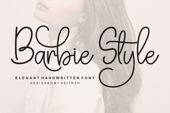 Barbie Style: A Delicate Script Font for Modern Marketing Campaigns
