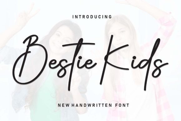 Bestie Kids: A Handwritten Font That Elevates Small Business Branding