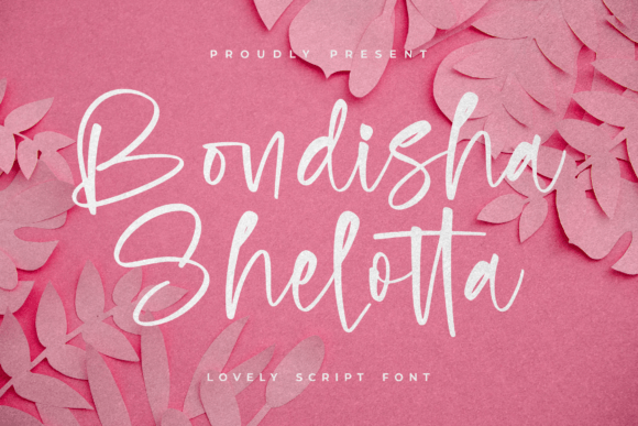 Bondisha Shelotta: A Charming Script Font for Digital Branding and Web Design