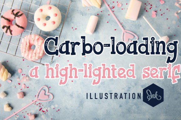 Carbo-loading: A Hand-Crafted Serif Font for Elegant Web Design