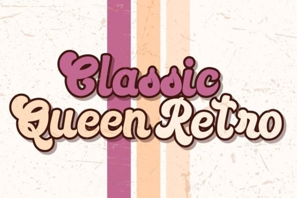 Classic Queen Retro Font: Elevating Brand Elegance with Timeless Typography
