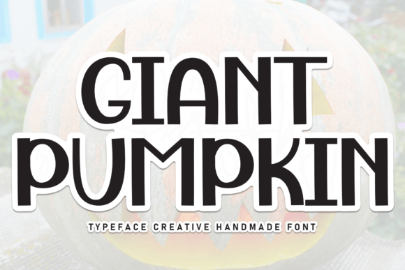 Giant Pumpkin: A Sweet Script Font for Editorial Design and Digital Publishing