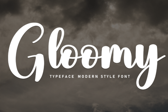 Gloomy: A Handwritten Font That Brings Warmth to Your Maker Projects
