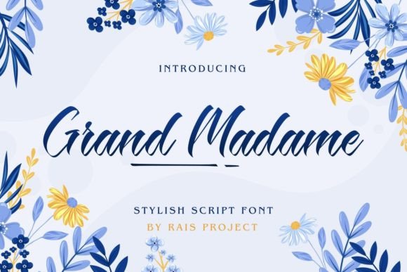 Grand Madame Font: Elevating My Handmade Product Designs with Elegance