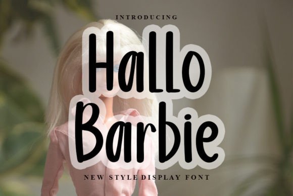 Hallo Barbie: A Stylish Script Font for Modern Web Design
