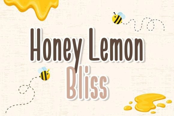 Honey Lemon Bliss: A Designer’s Script Font for Playful Branding