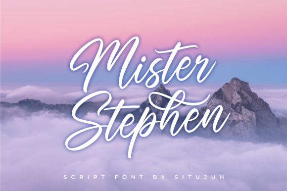 How Mister Stephen Font Adds Personality to Your Business Branding
