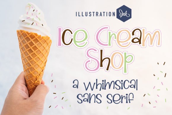 Ice Cream Shop Font: A Web Designer’s Review for Digital Branding