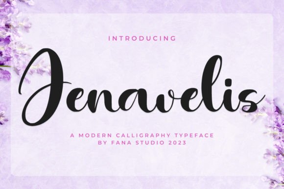 Jenavelis: A Stylish Script Font for Modern Web Design
