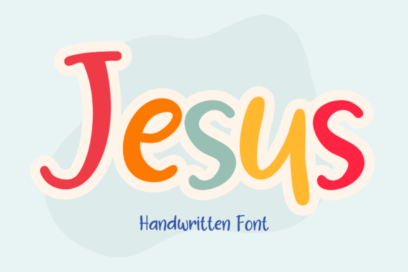 Jesus: A Handwritten Font for Authentic Editorial Design