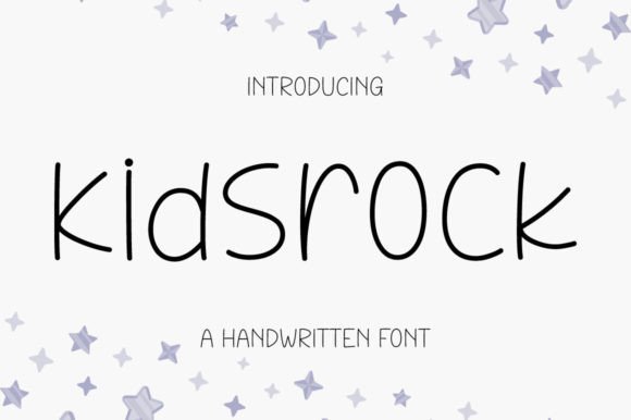 Kidsrock: A Timeless Handwritten Font for Small Business Branding