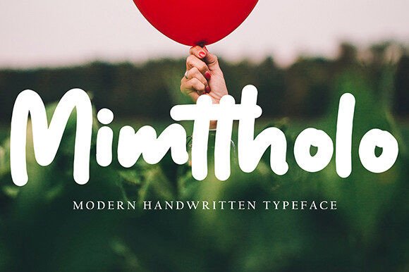 Mimttholo: A Handwritten Font That Elevates Modern Editorial Design