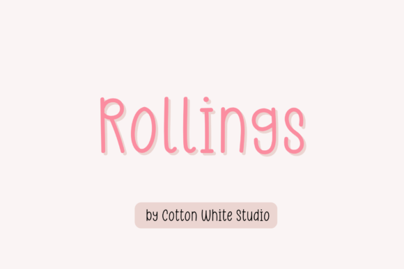 Rollings: How a Handwritten Font Brought Warmth to My Campaign Visuals