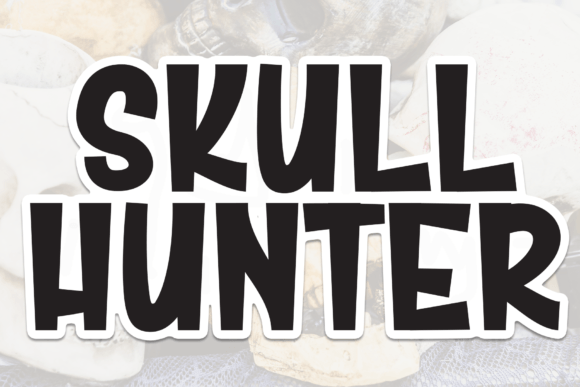 Skull Hunter: A Timeless Handwritten Font for Bold Branding and Eye-Catching Logos