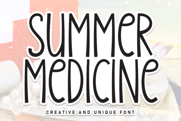 Summer Medicine: A Handwritten Font That Elevates Digital Branding