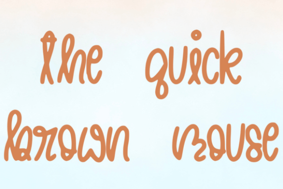 The Quick Brown Mouse: A Playful Handwritten Font for Campaigns That Stand Out