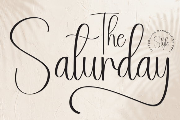 The Saturday: A Sweet Handwritten Font for Crafters and Makers