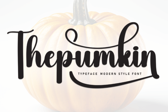 Thepumkin: A Handwritten Font That Elevates Digital Branding